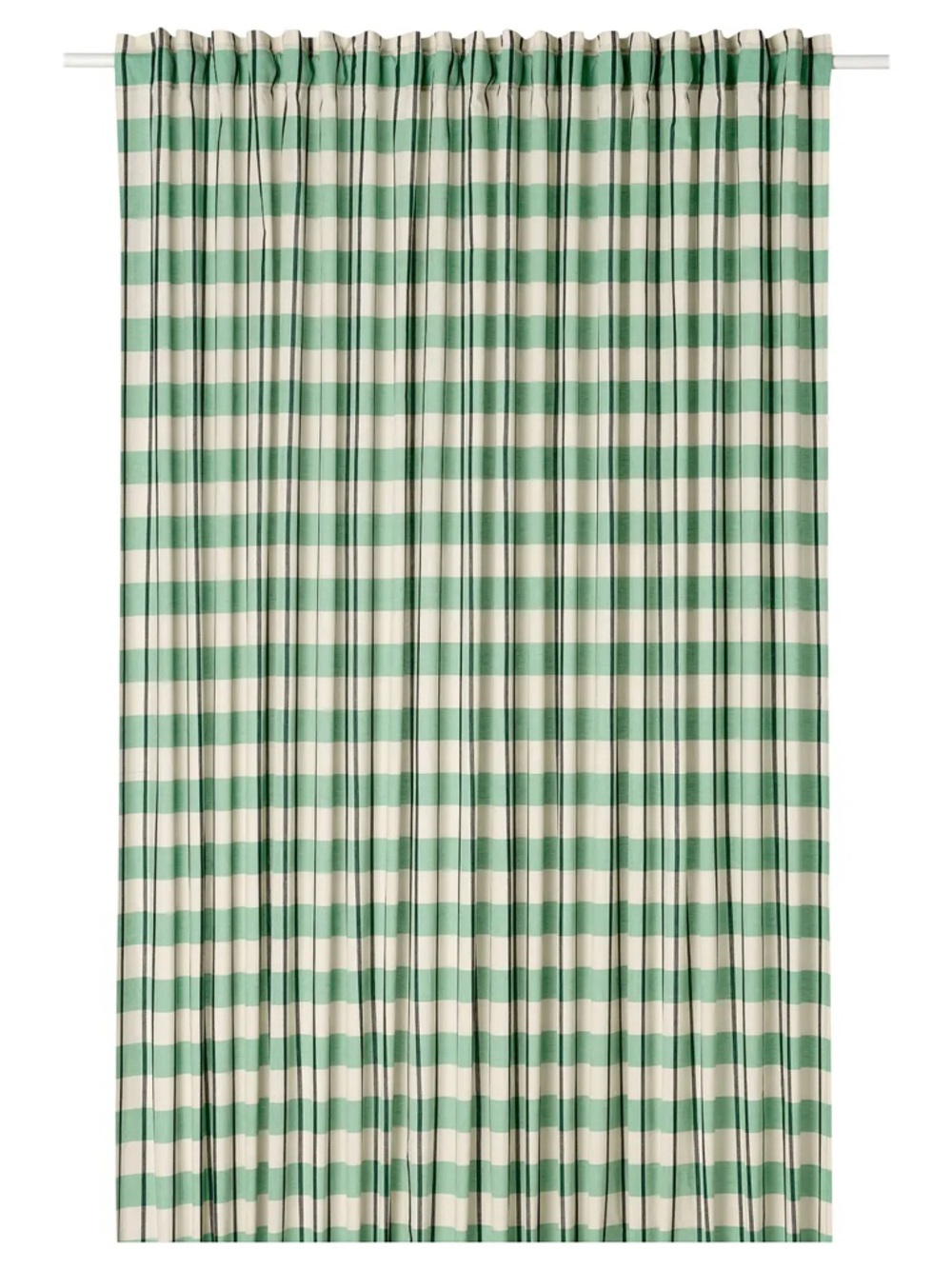 IKEA GLANSHAGTORN 2024 green curtain